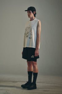 DT2 DRUMMER TANK STRIKE OFF WHITE