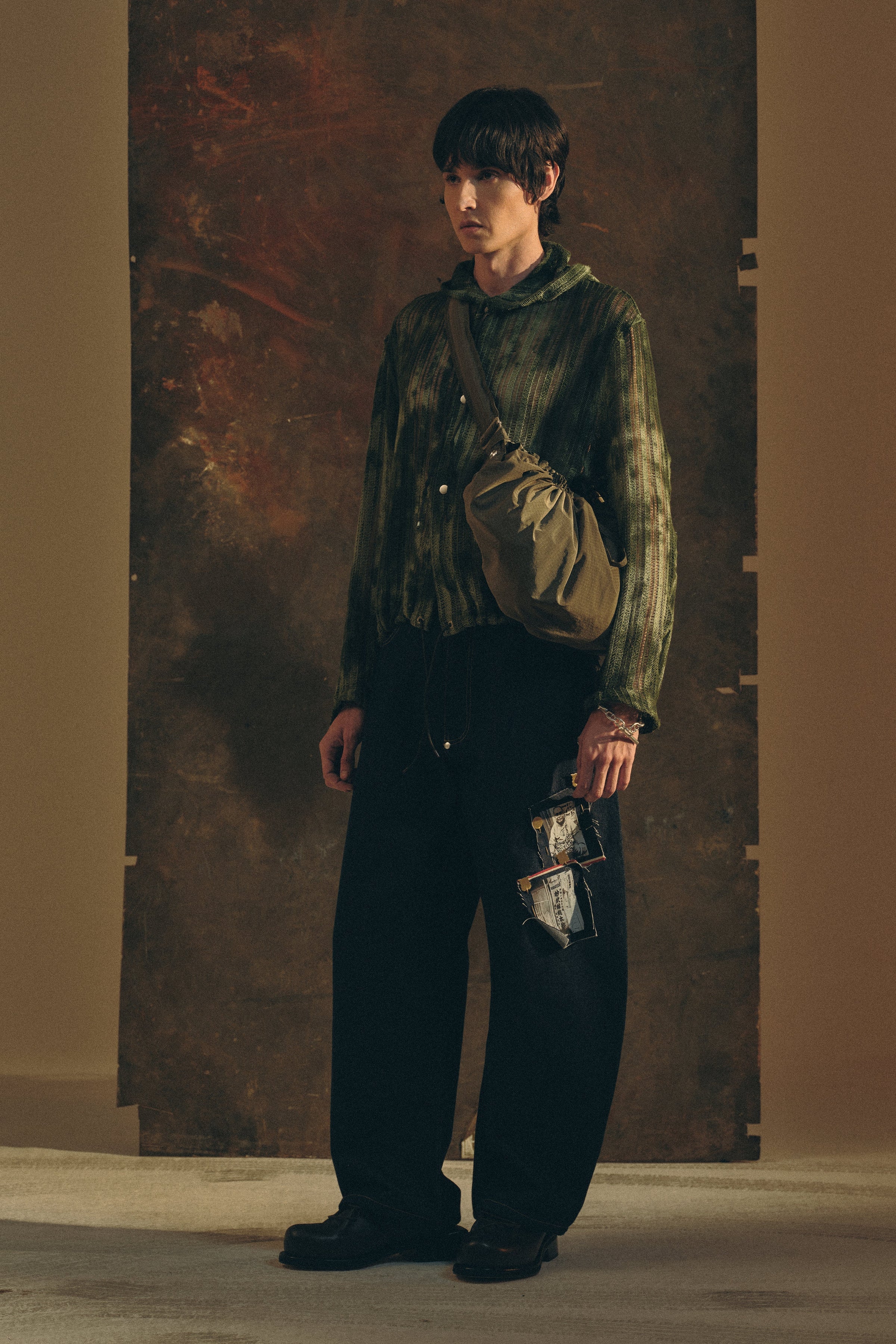 UJI MILLI HOODIE CROCHET GREEN