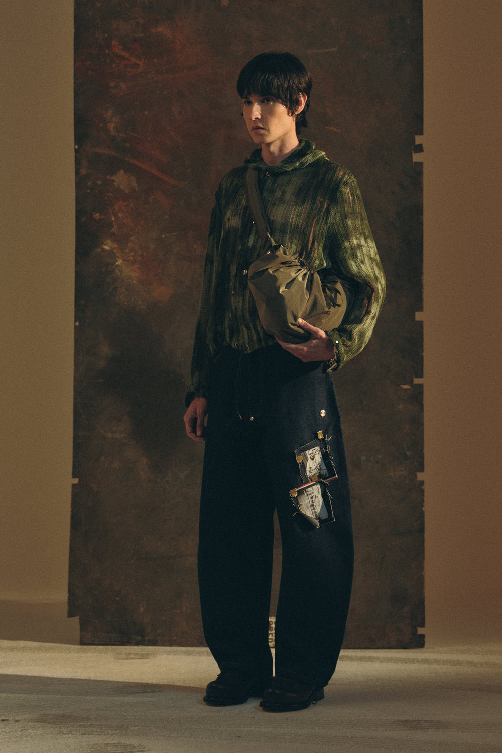 UJI MILLI HOODIE CROCHET GREEN