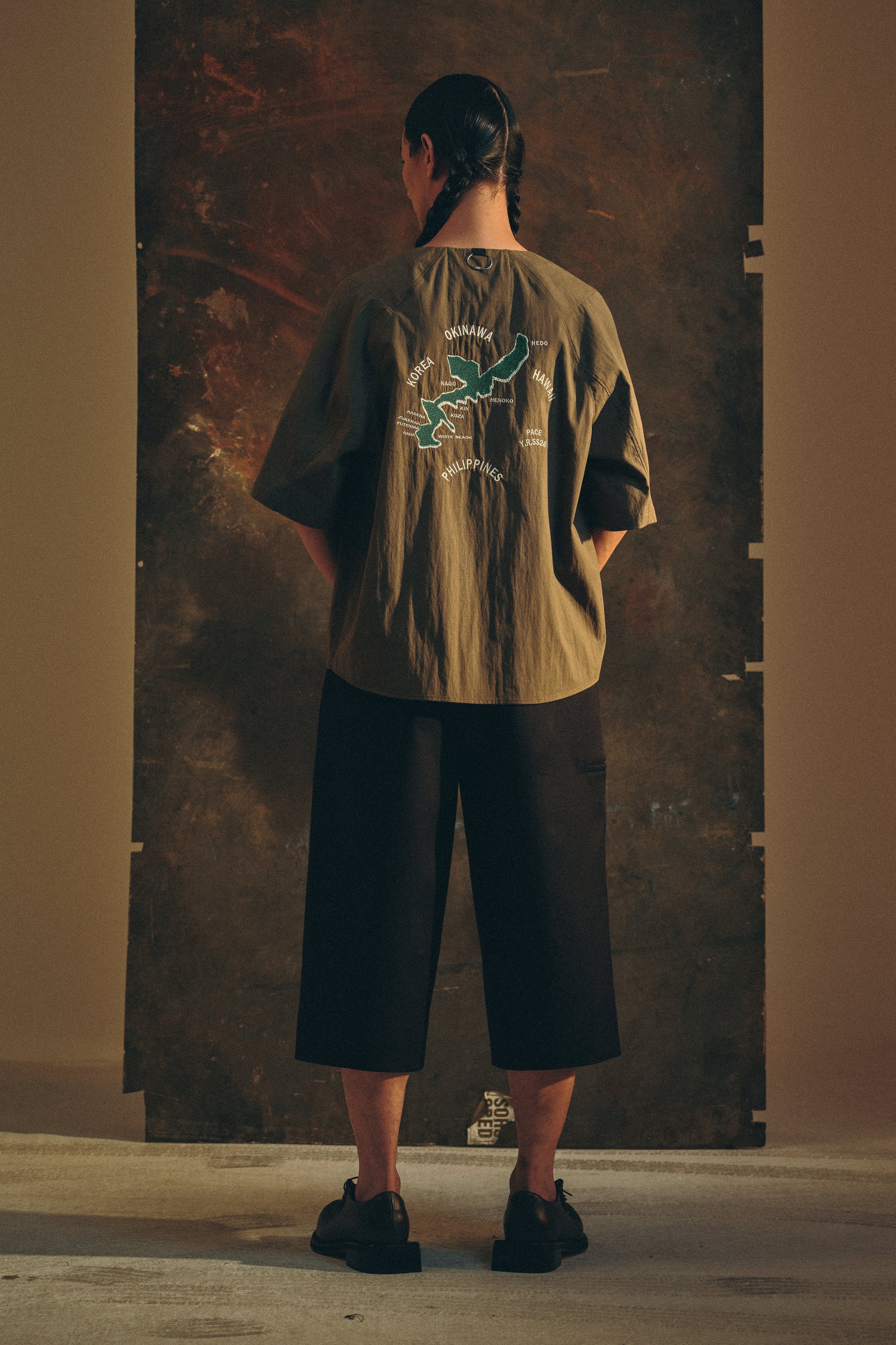 OHTANI OKINAWA SHIRT GREEN