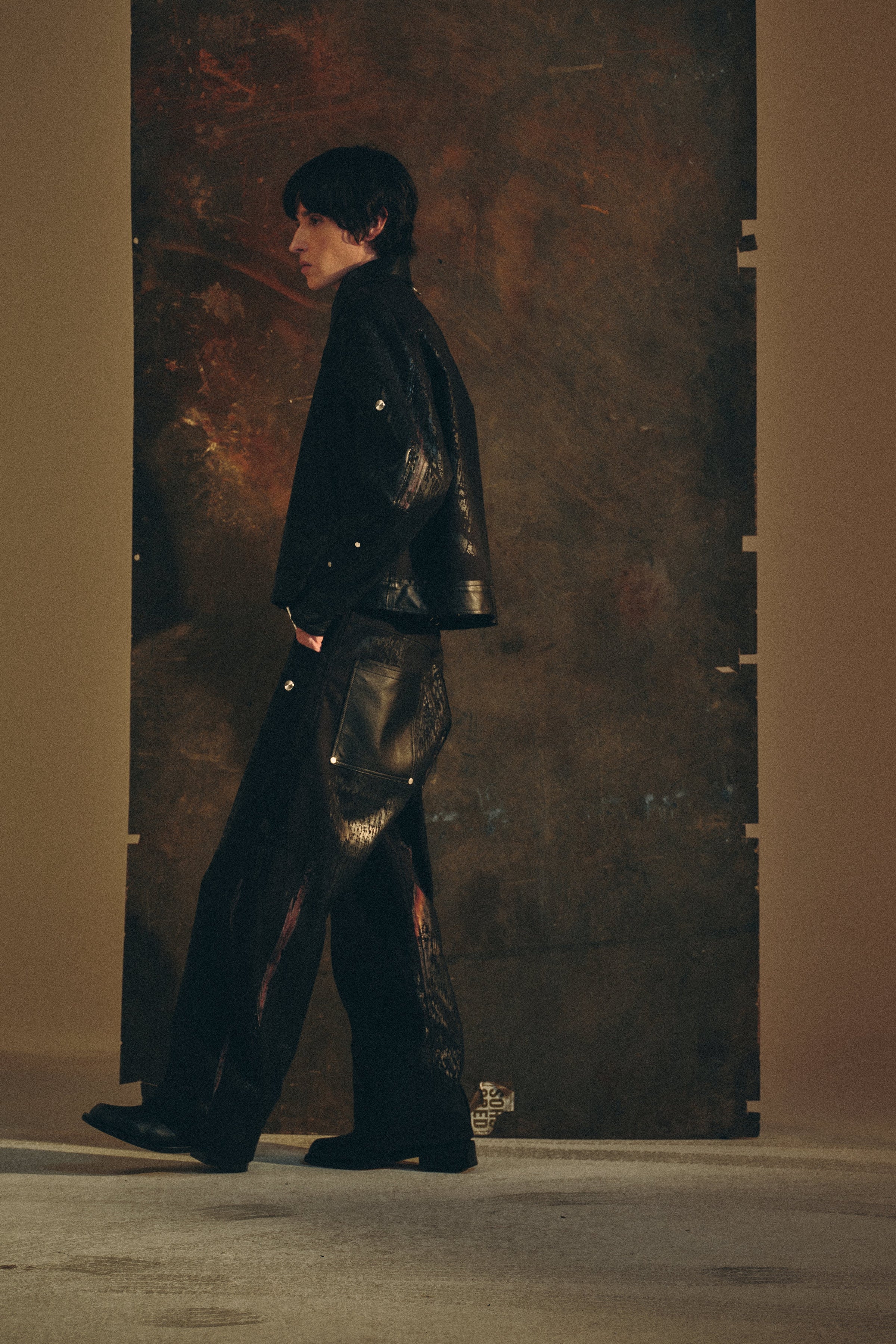 TAISHOGOTO JACKET BLACK