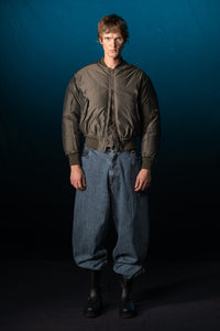 HERIPO PANTS BROWN DENIM