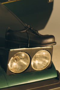 BUNNY TOMO SHOES LEATHER BLACK