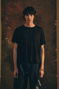 WOOL TEE BLACK