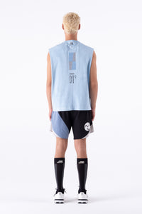 RBZ DT2 DRUMMER TANK TOP LIGHT BLUE