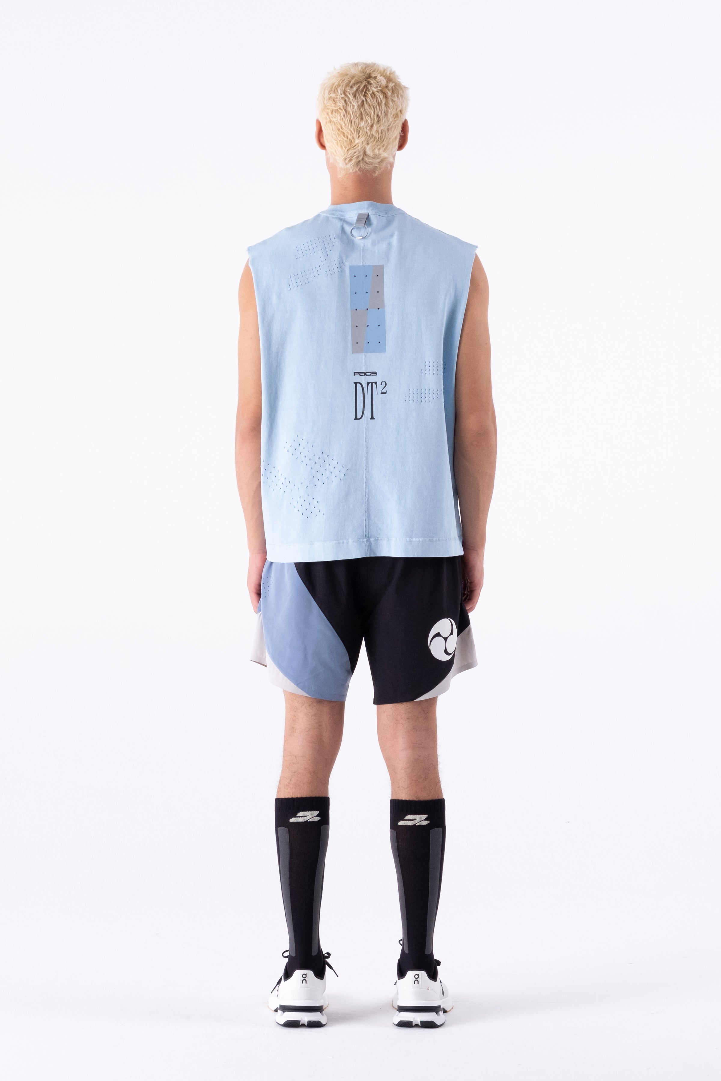 RBZ DT2 DRUMMER TANK TOP LIGHT BLUE