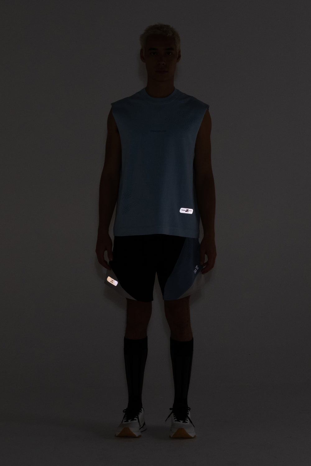 RBZ DT2 DRUMMER TANK TOP LIGHT BLUE