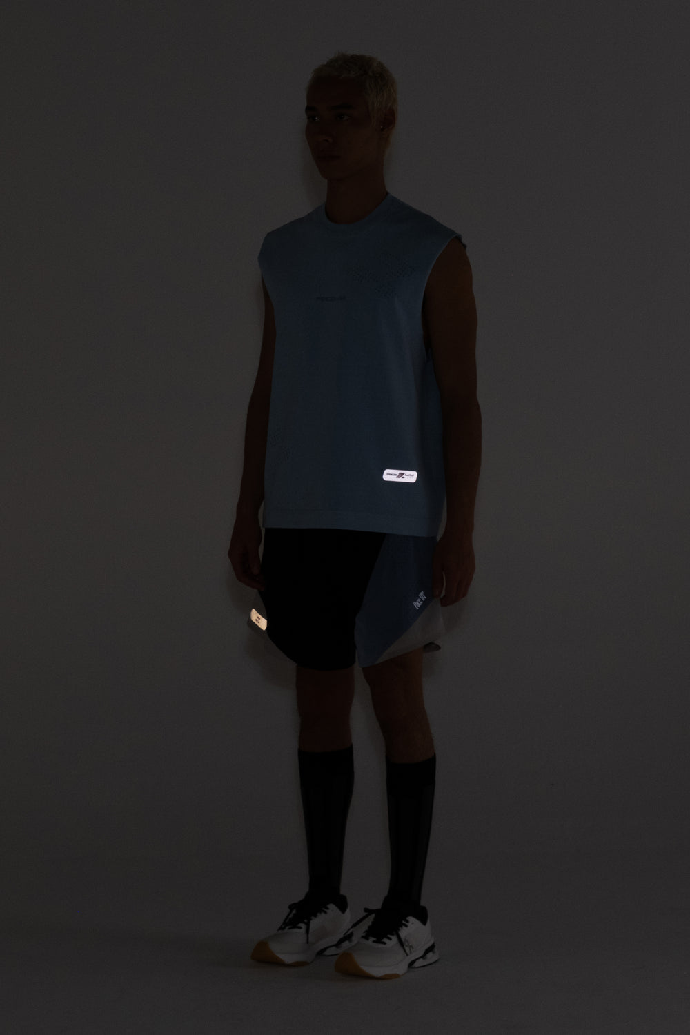 RBZ DT2 DRUMMER TANK TOP LIGHT BLUE