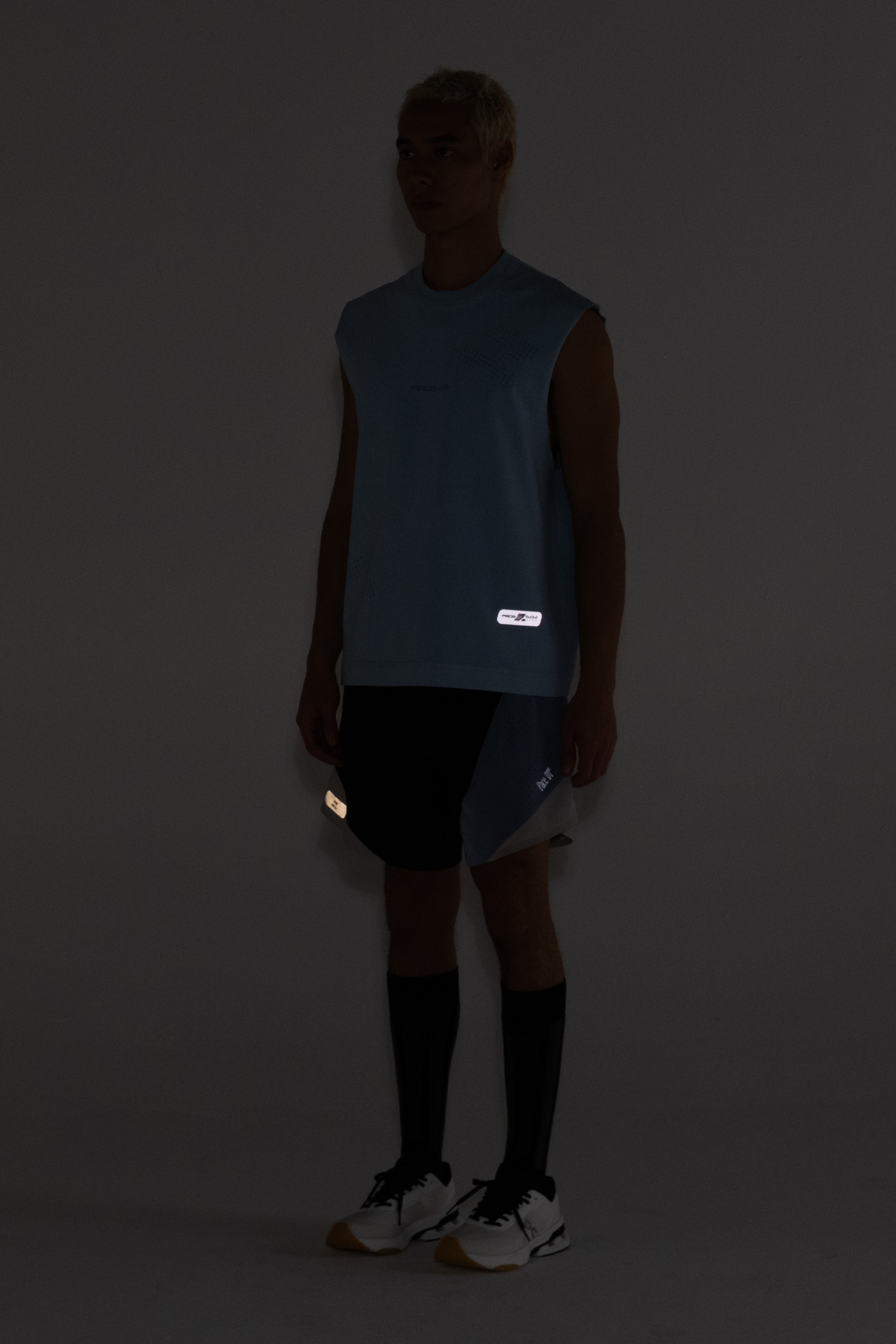 RBZ DT2 DRUMMER TANK TOP LIGHT BLUE