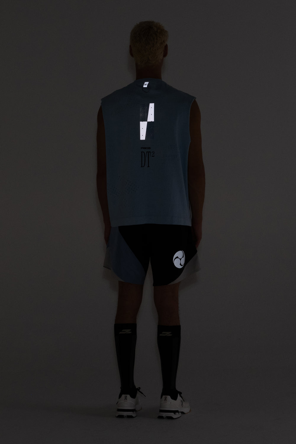 RBZ DT2 DRUMMER TANK TOP LIGHT BLUE