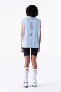 RBZ DT2 DRUMMER TANK TOP LIGHT BLUE