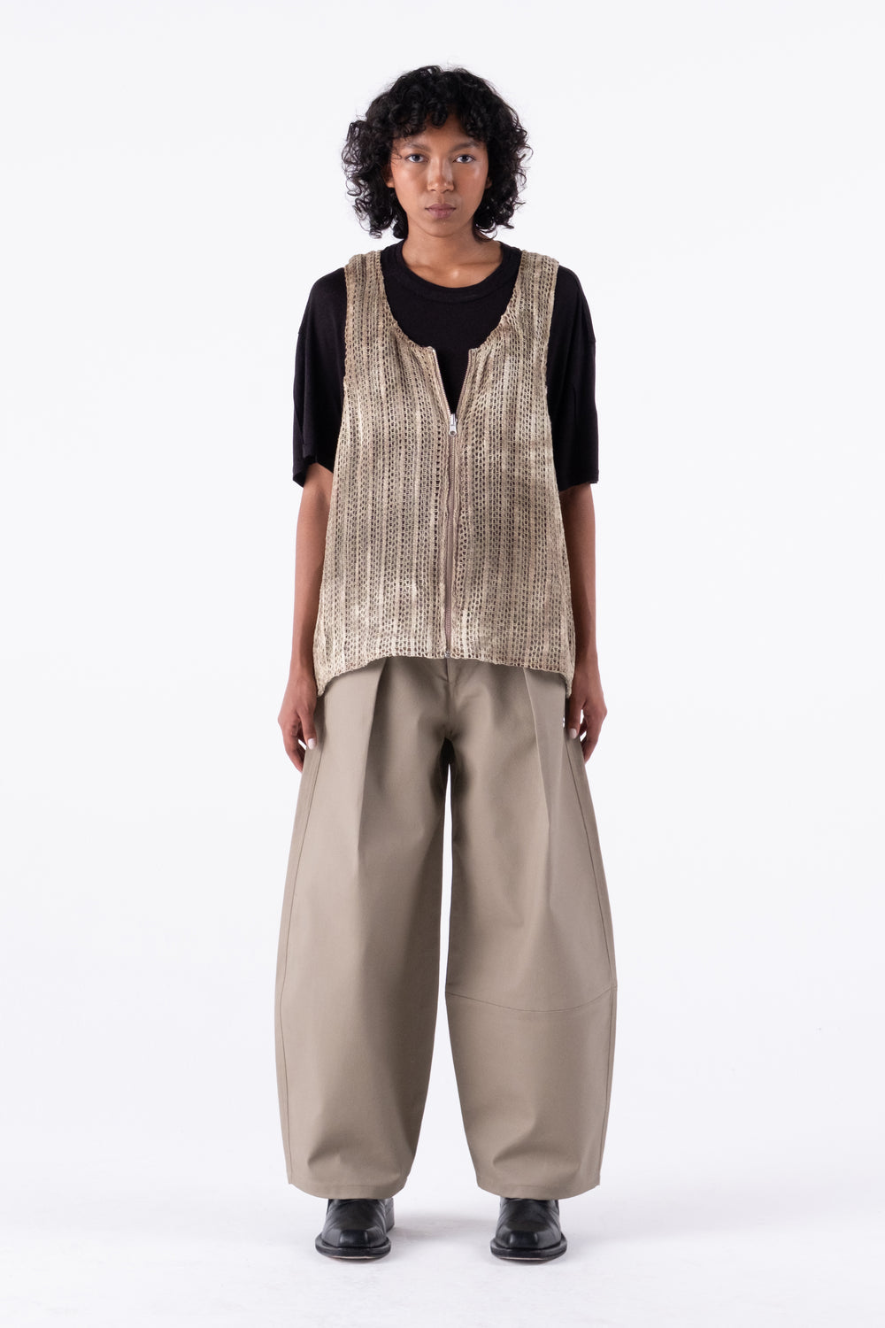 UJI VEST CROCHET REVERSIBLE