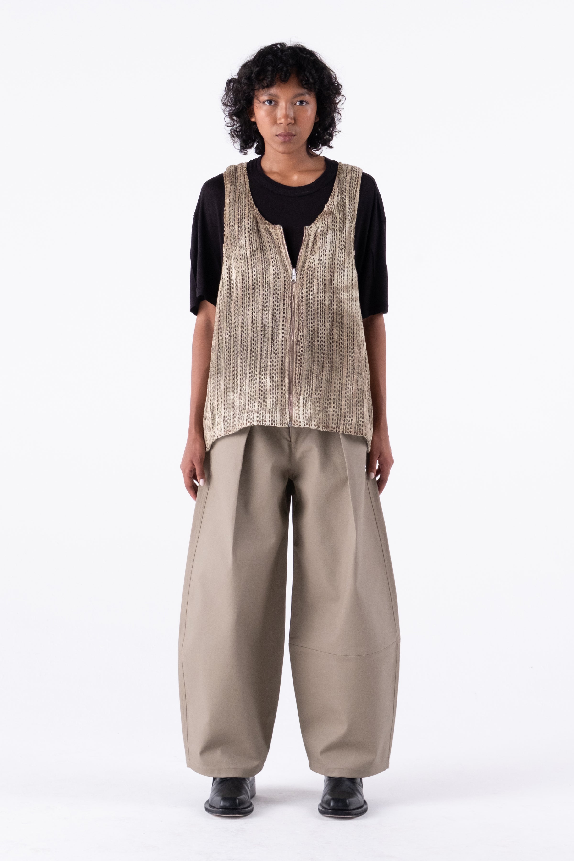 UJI VEST CROCHET REVERSIBLE