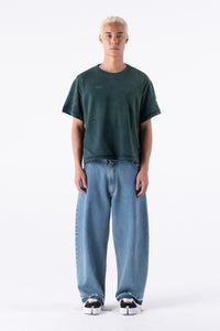 TEE HAJICHI STONE WASHED GREEN