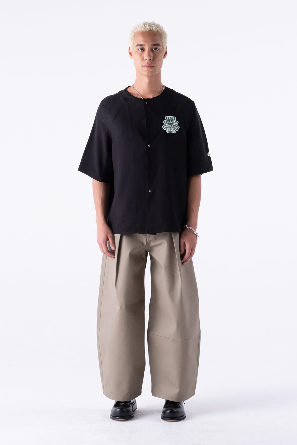 OHTANI OKINAWA SHIRT BLACK