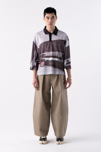 TIE MESH JERSEY SHURI