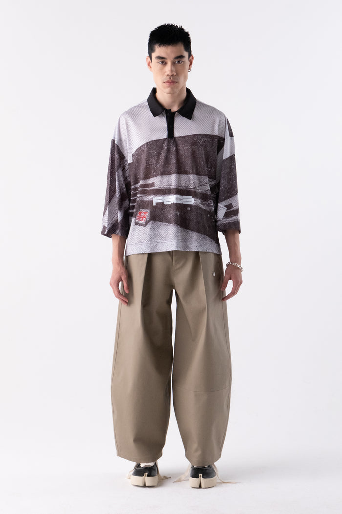 TIE MESH JERSEY SHURI