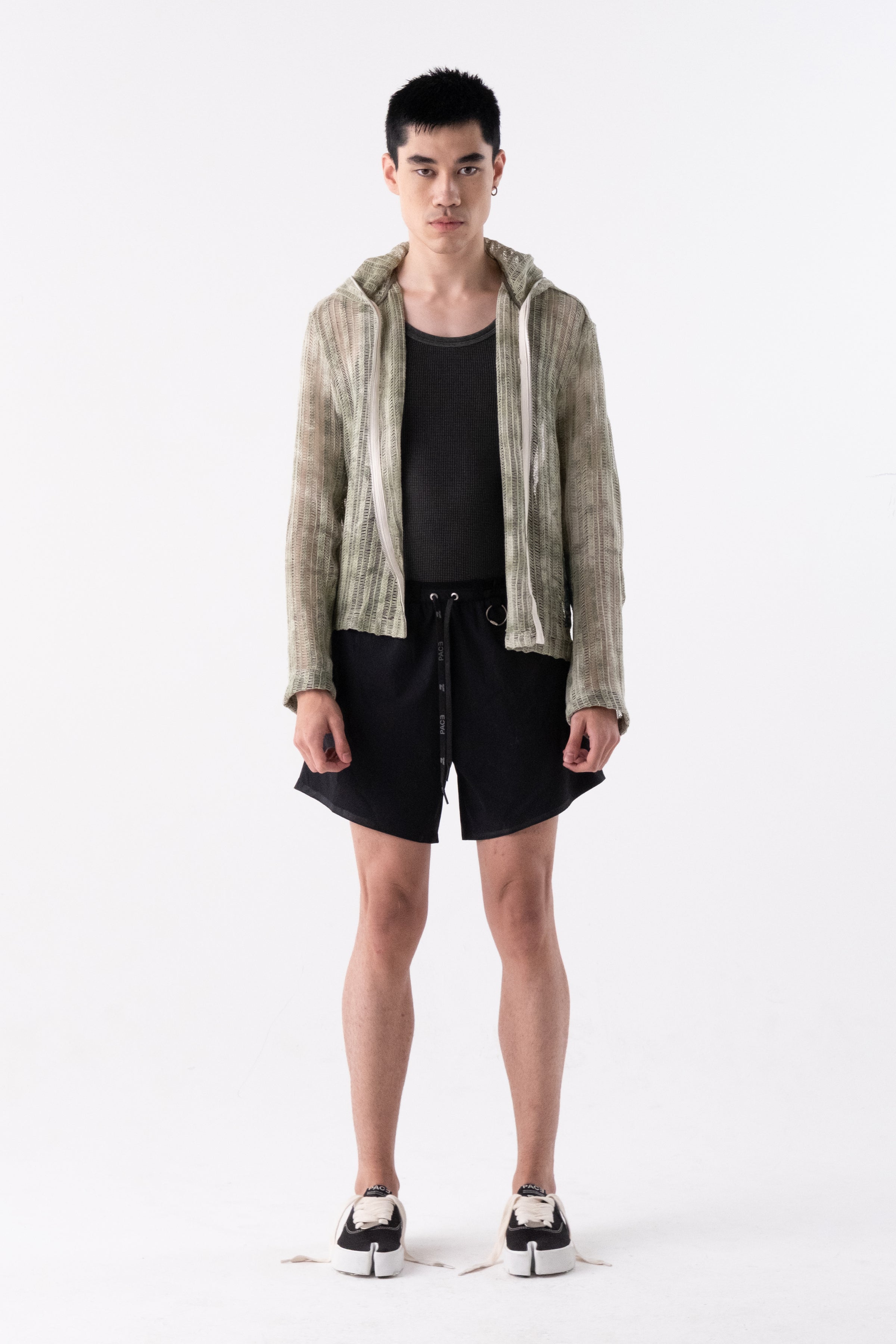 UJI MILLI HOODIE CROCHET GREEN