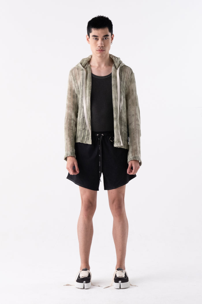 UJI MILLI HOODIE CROCHET GREEN