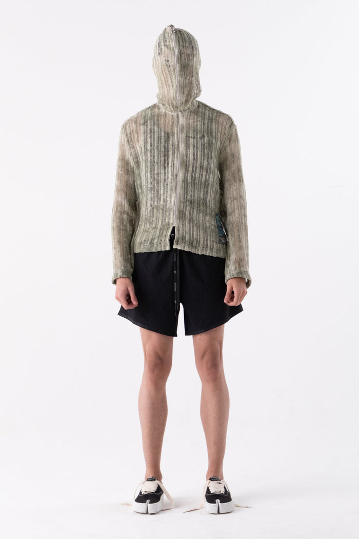 UJI MILLI HOODIE CROCHET GREEN