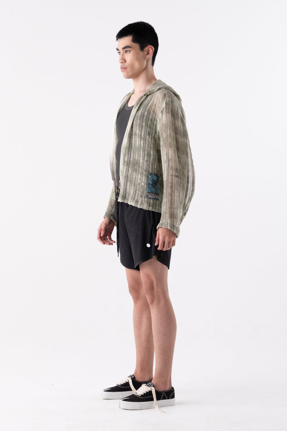 UJI MILLI HOODIE CROCHET GREEN