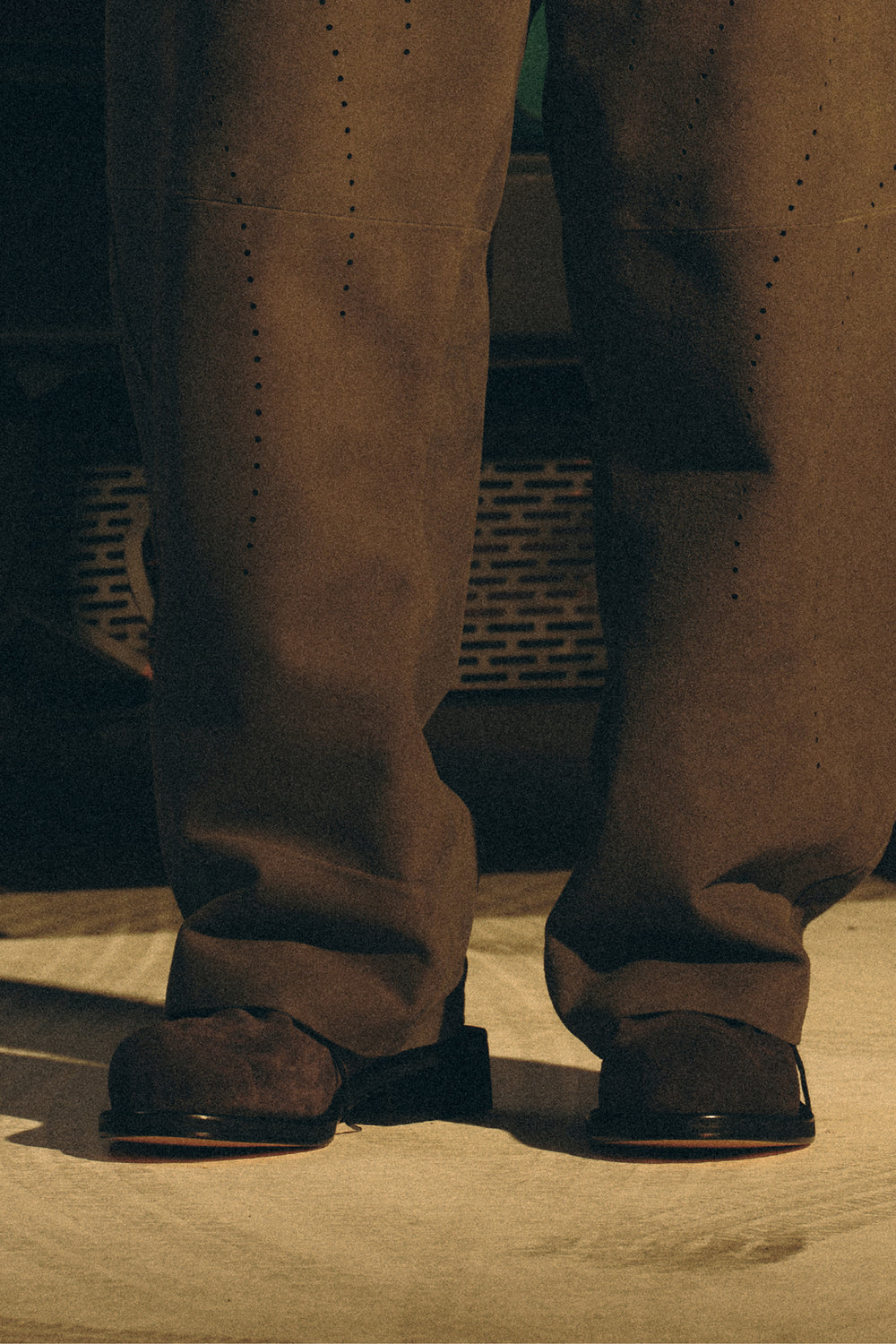 BUNNY TOMO SHOES SUEDE GREY