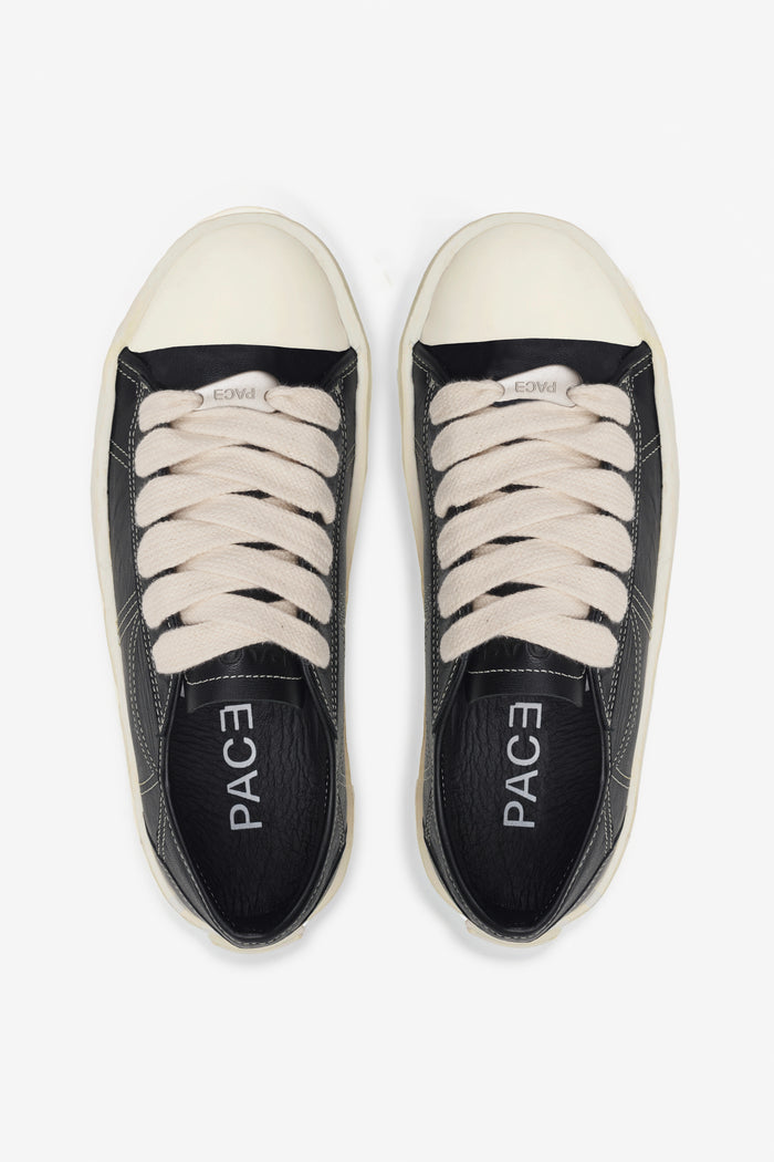 BR-01 V2 LEATHER TOE CAP LOW LIGHT BLACK