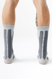 DT2 FORMS COMPRESSION SOCKS MID ALUMINIUM