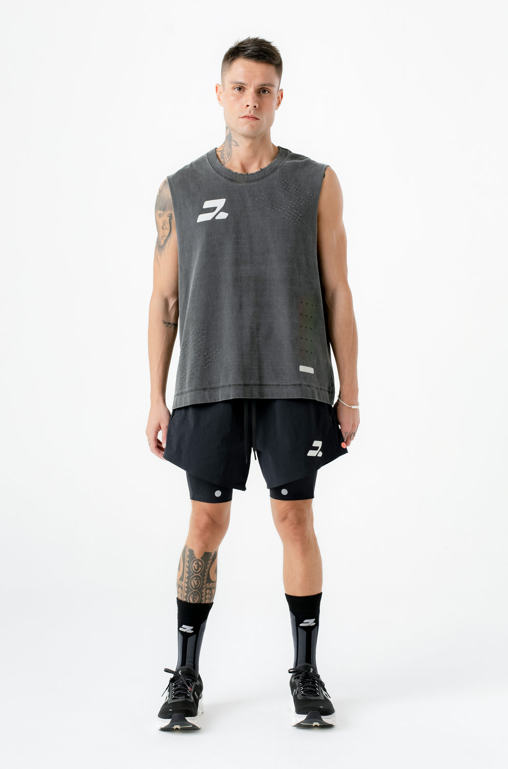 DT2 FORMS COMPRESSION SOCKS MID BLACK