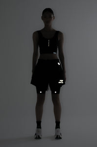 DT2 SEAMLESS SPORTS BRA BLACK