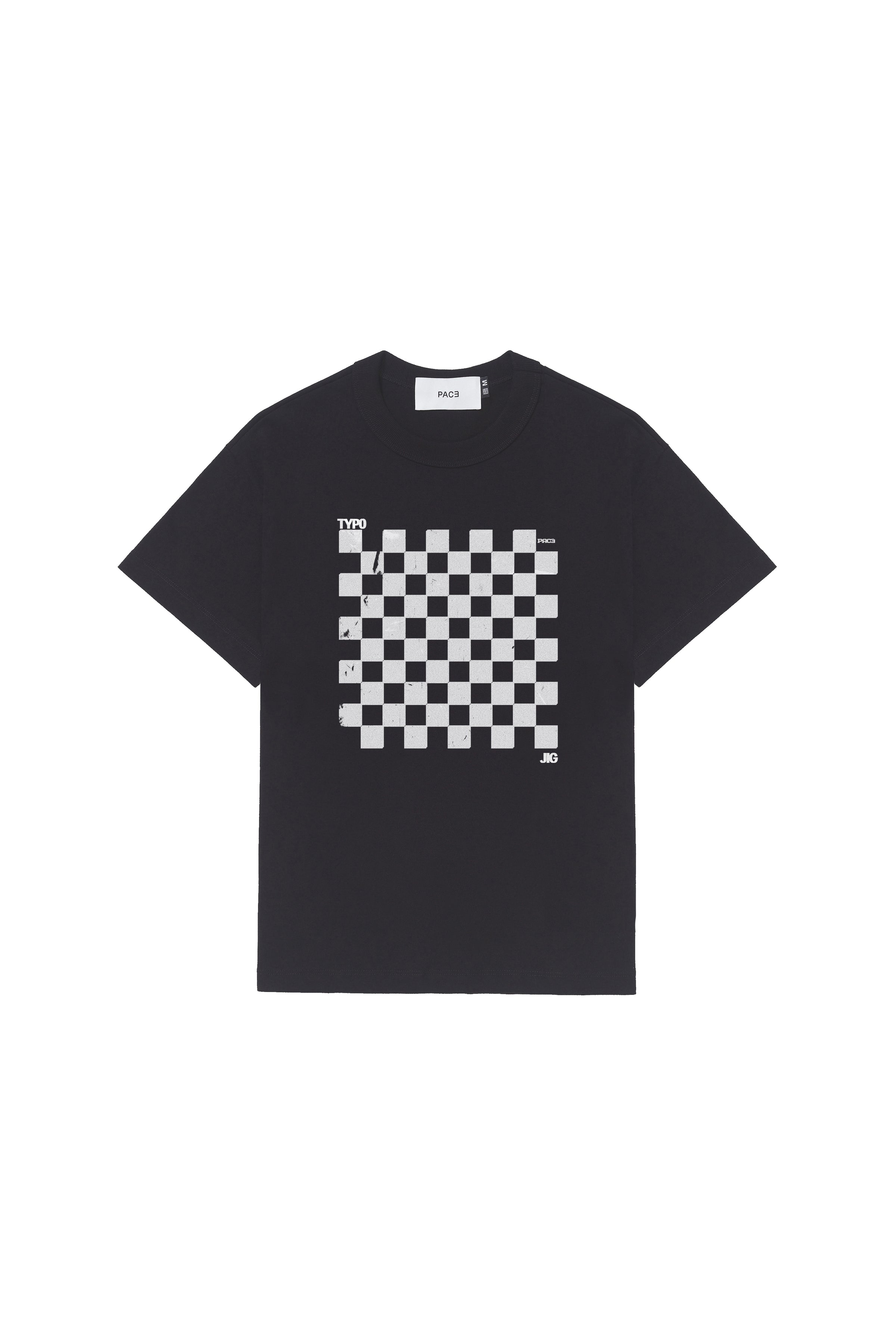 TEE CHESS - VINTAGE BLACK