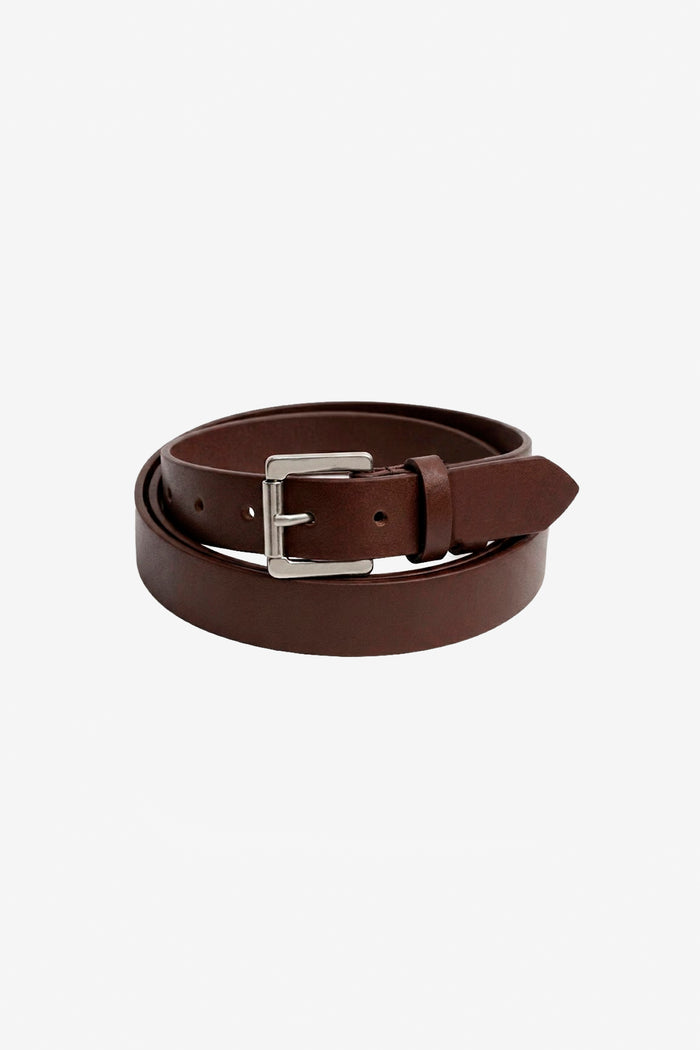 CODE WILD LEATHER BELT BROWN