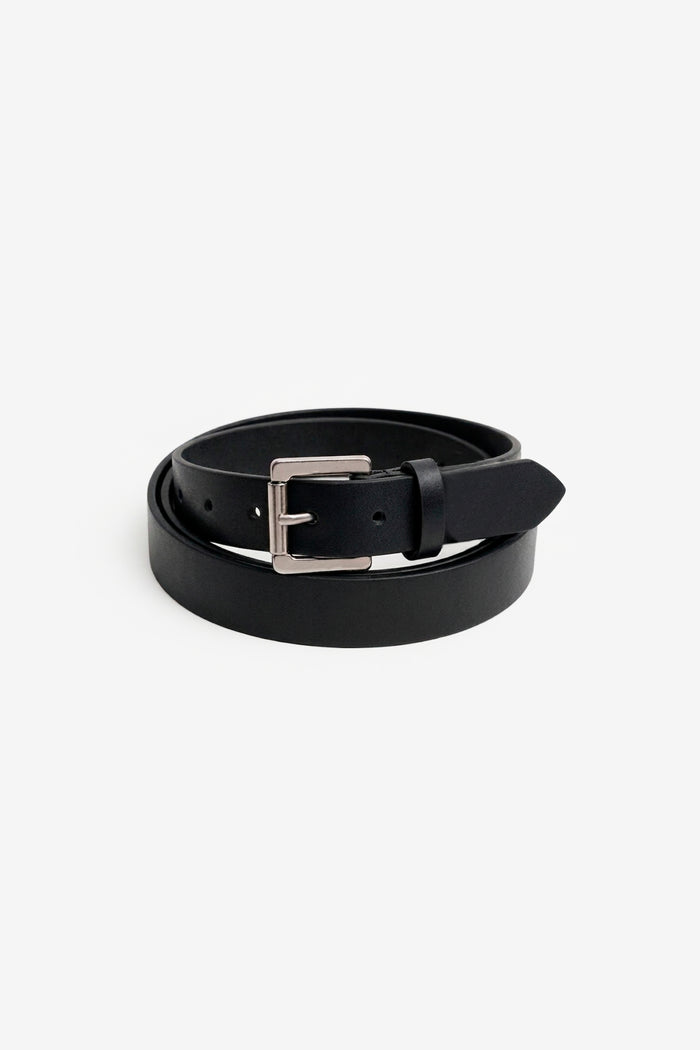CODE WILD LEATHER BELT BLACK