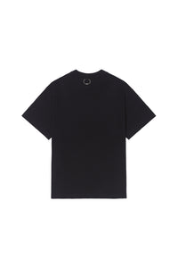 TEE COTTON CODE BLACK