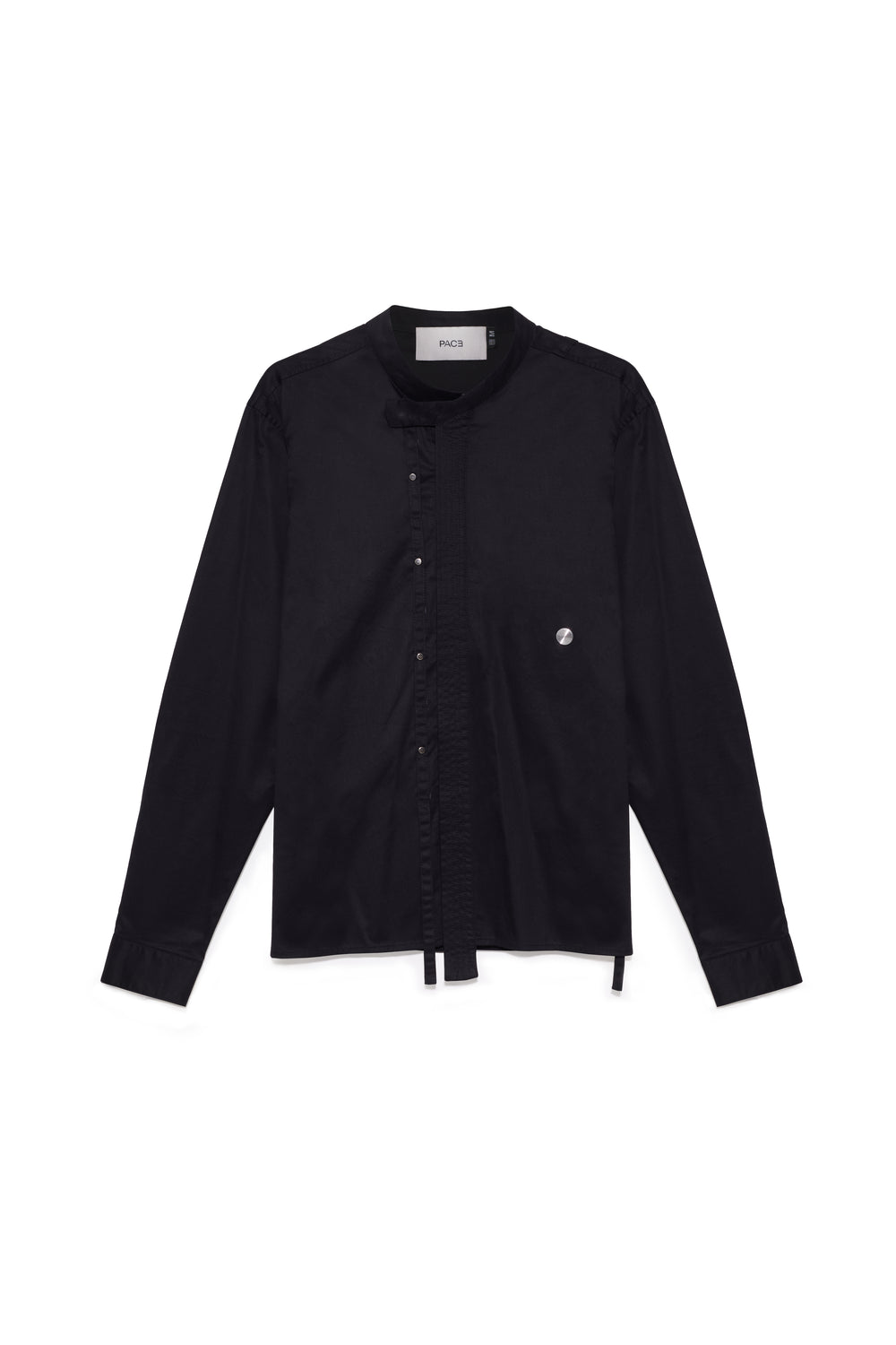 X COLLAR SHIRT BLACK