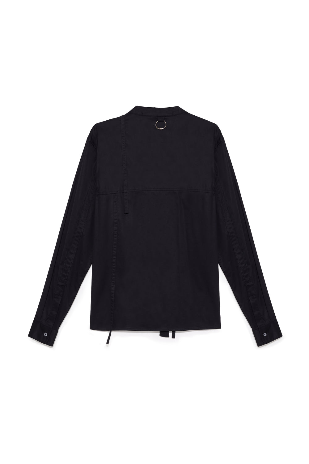 X COLLAR SHIRT BLACK