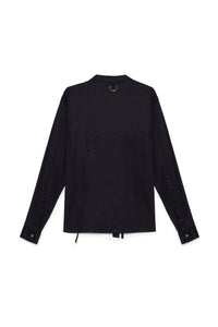 X COLLAR SHIRT BLACK