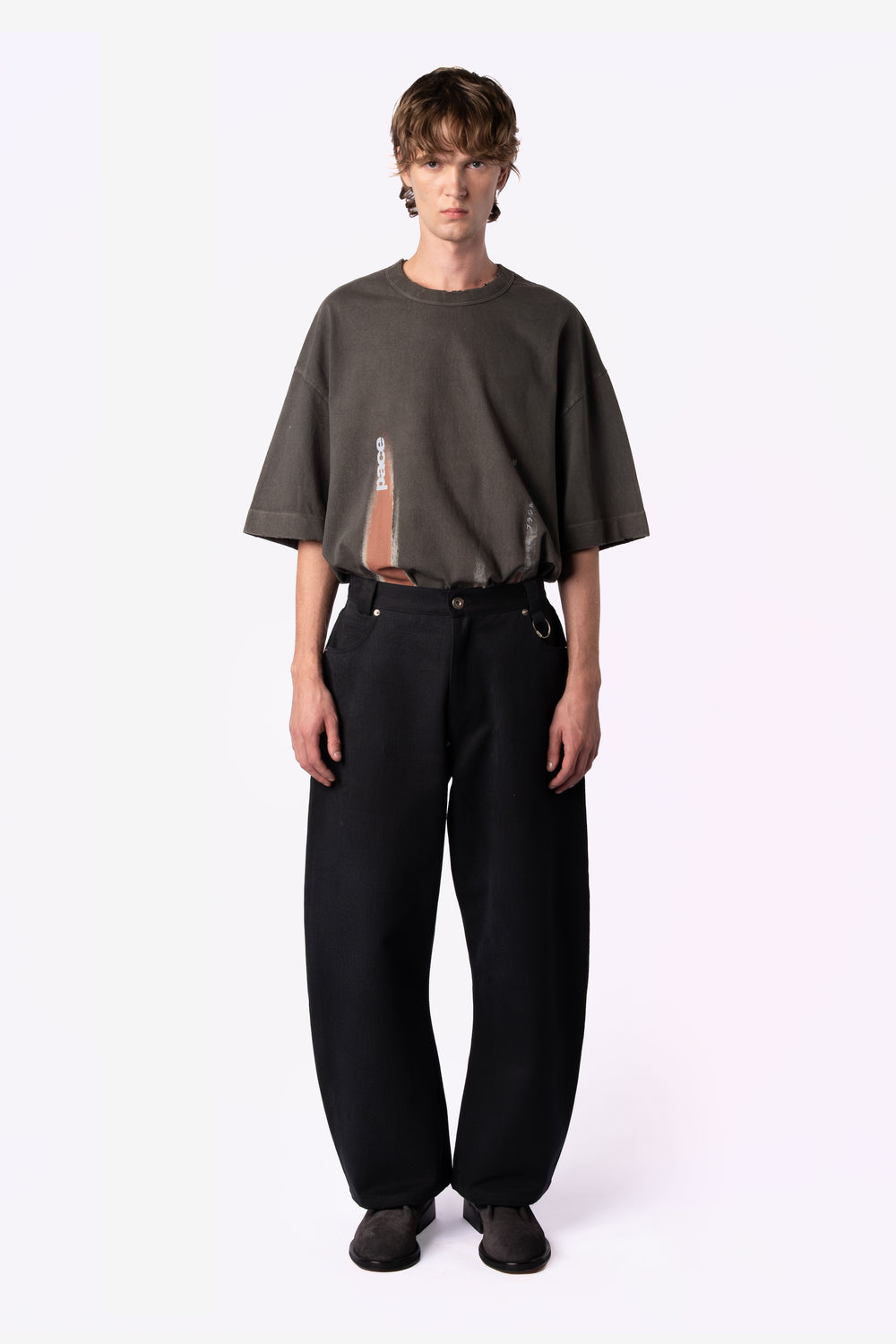 HIDEKI TIN PANTS BLACK