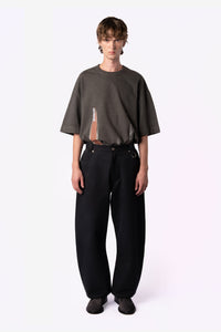 HIDEKI TIN PANTS BLACK