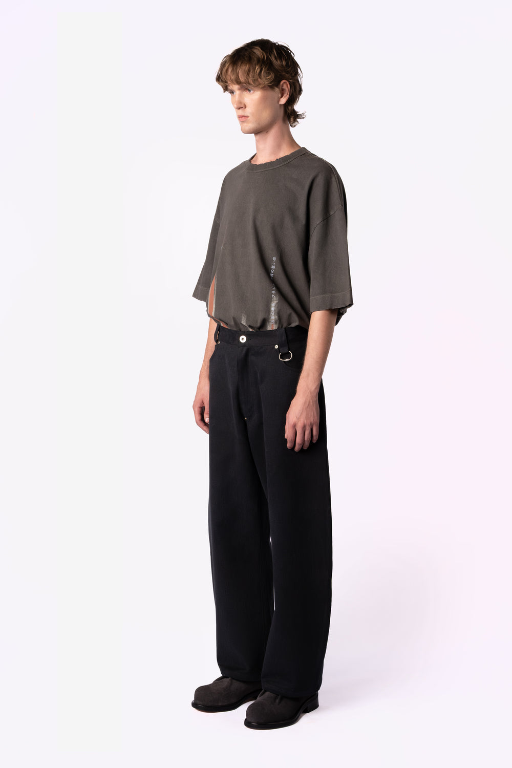 HIDEKI TIN PANTS BLACK