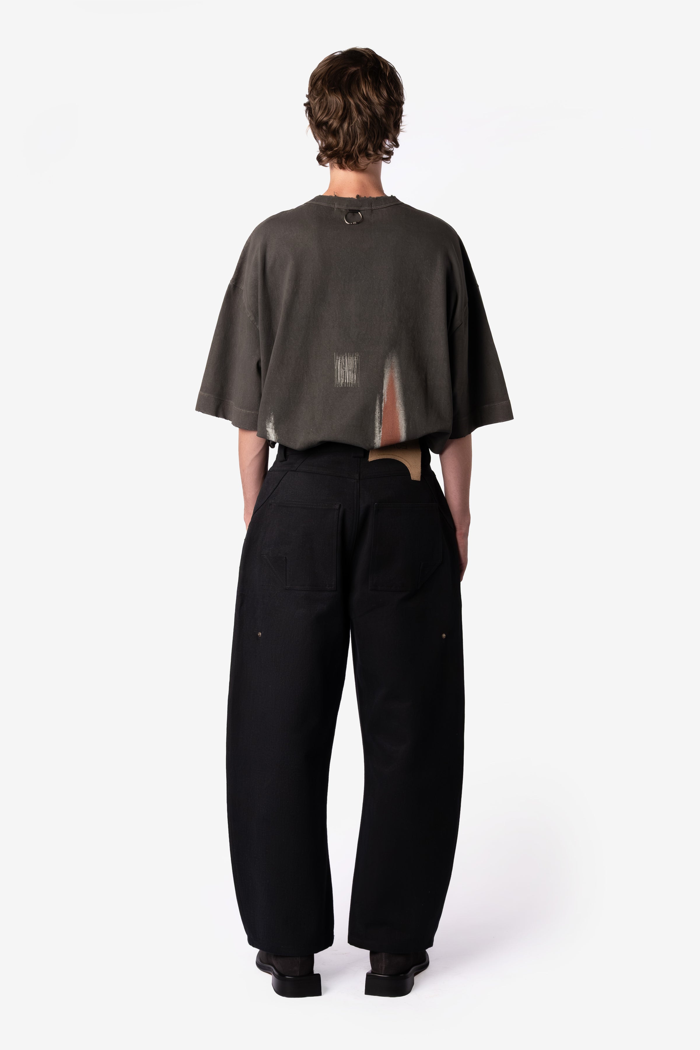 HIDEKI TIN PANTS BLACK