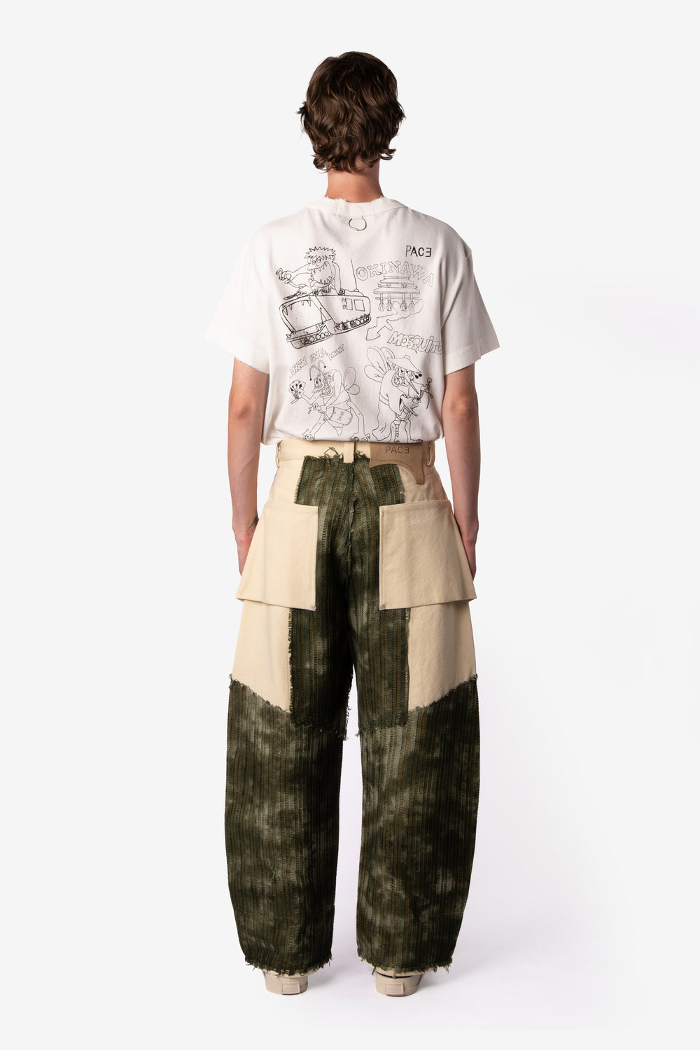 CROCHET TELA PANTS OFF WHITE