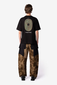 TEE TSUHO REGULAR STONE WASHED BLACK