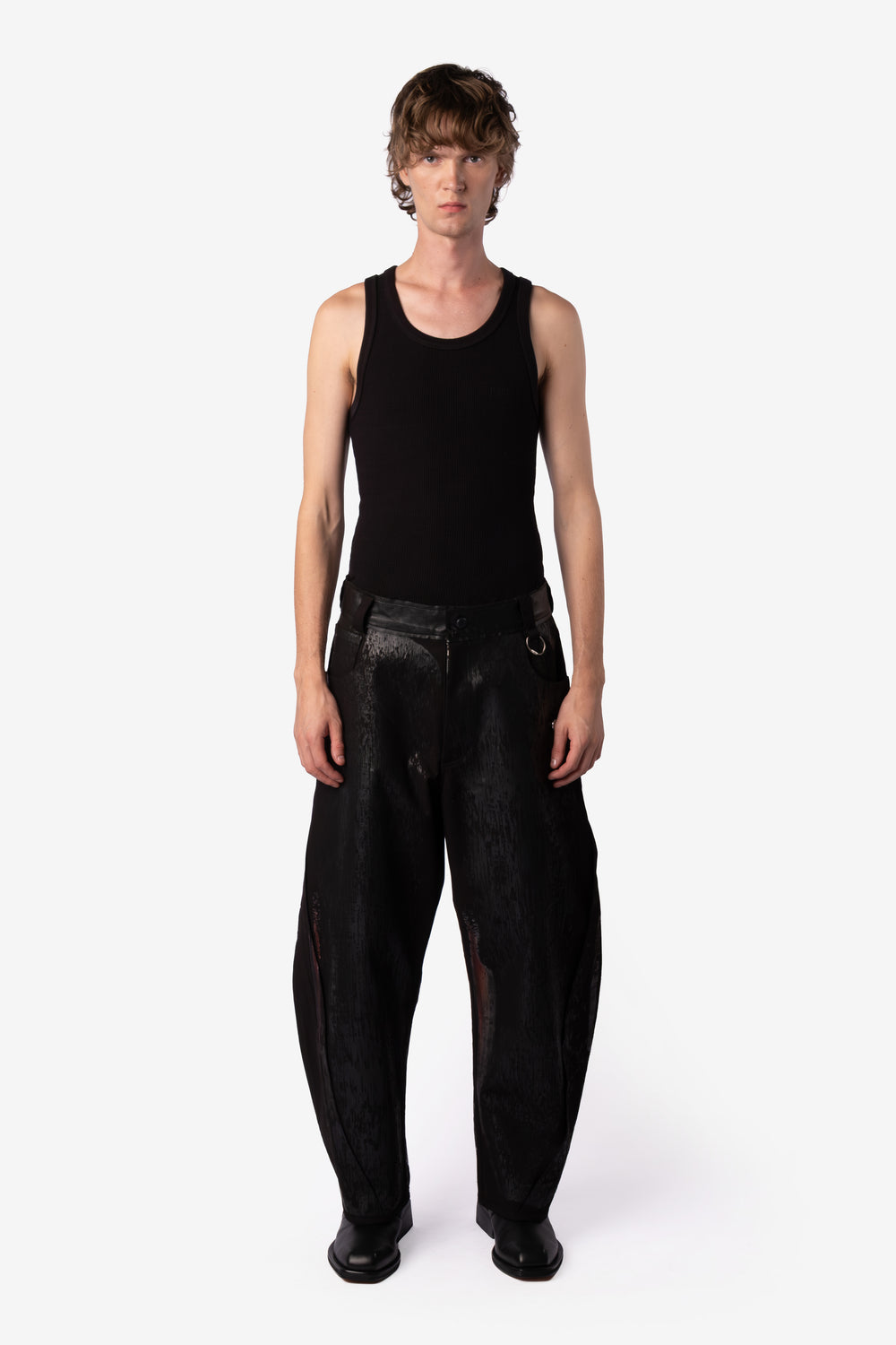 TAISHOGOTO PANTS BLACK