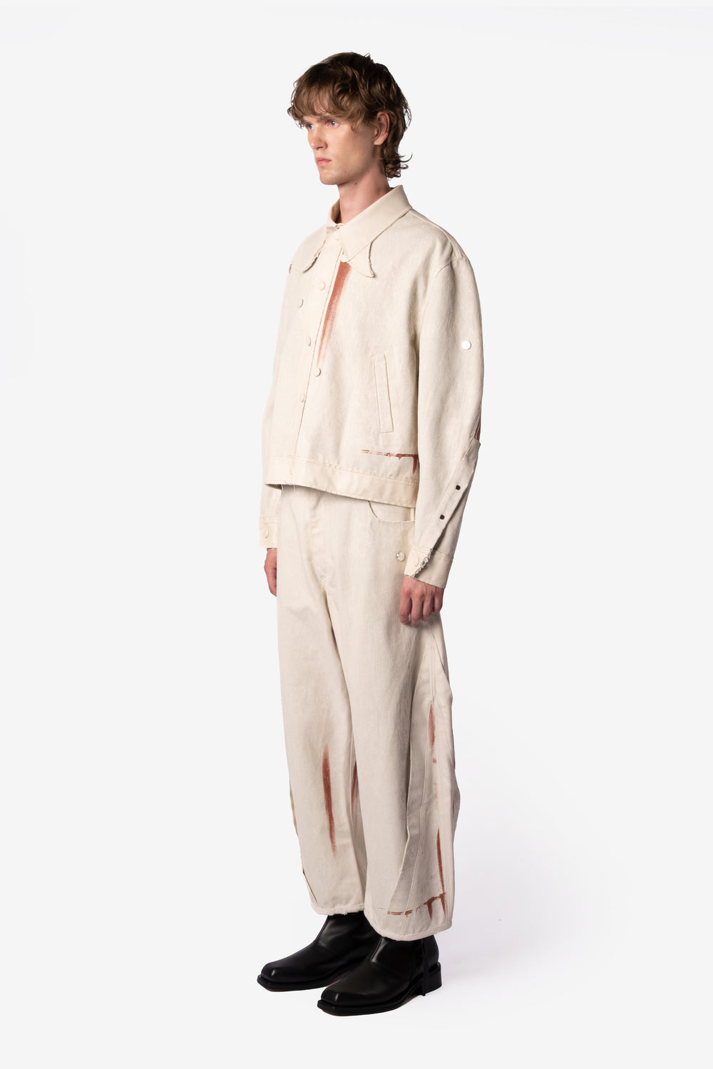 TAISHOGOTO JACKET OFF WHITE