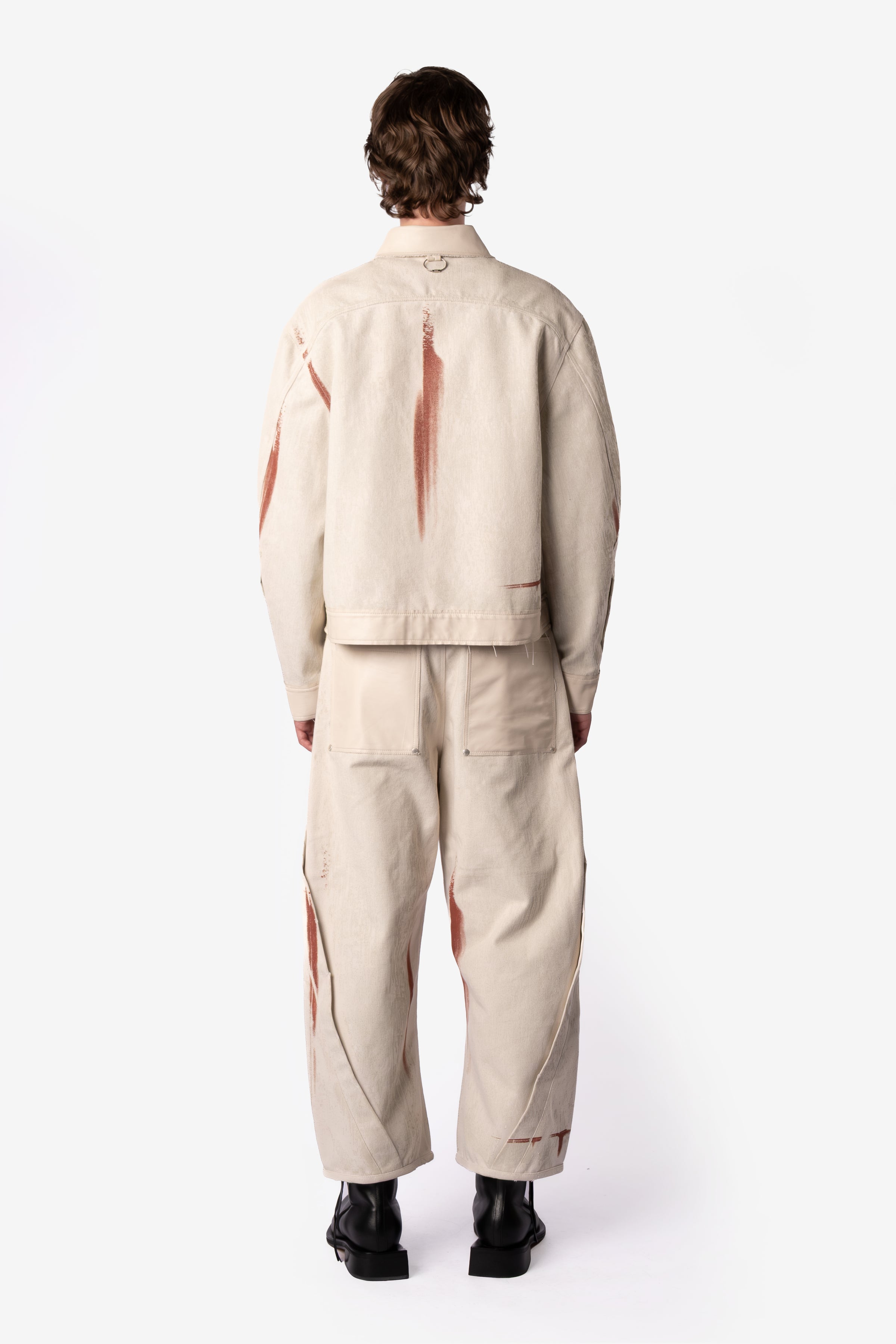 TAISHOGOTO JACKET OFF WHITE