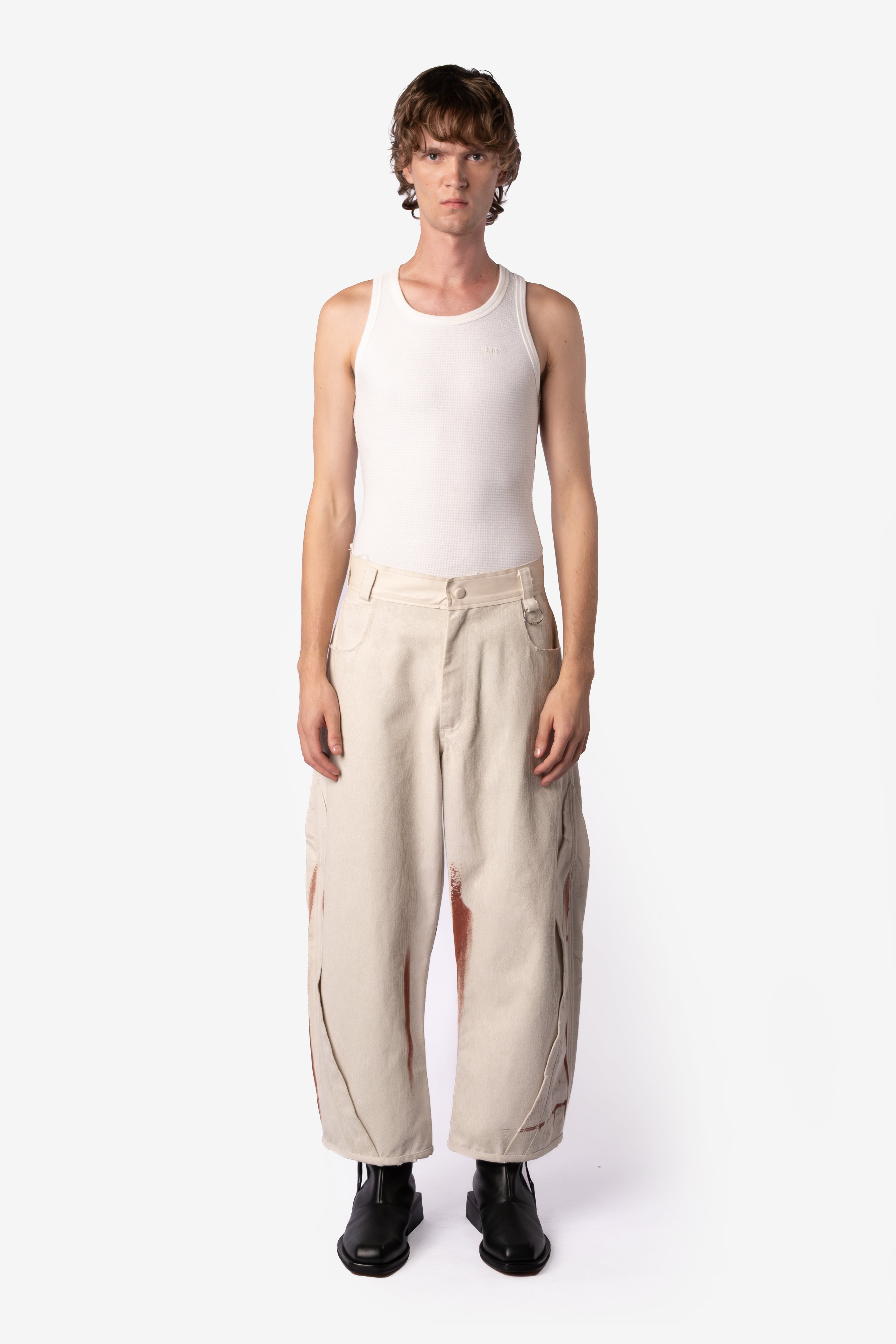 GODONLYKNOWNS CHINO PANTS/BEIGE XSサイズ TAISHOGOTO PANTS OFF WHITE – PACE ™