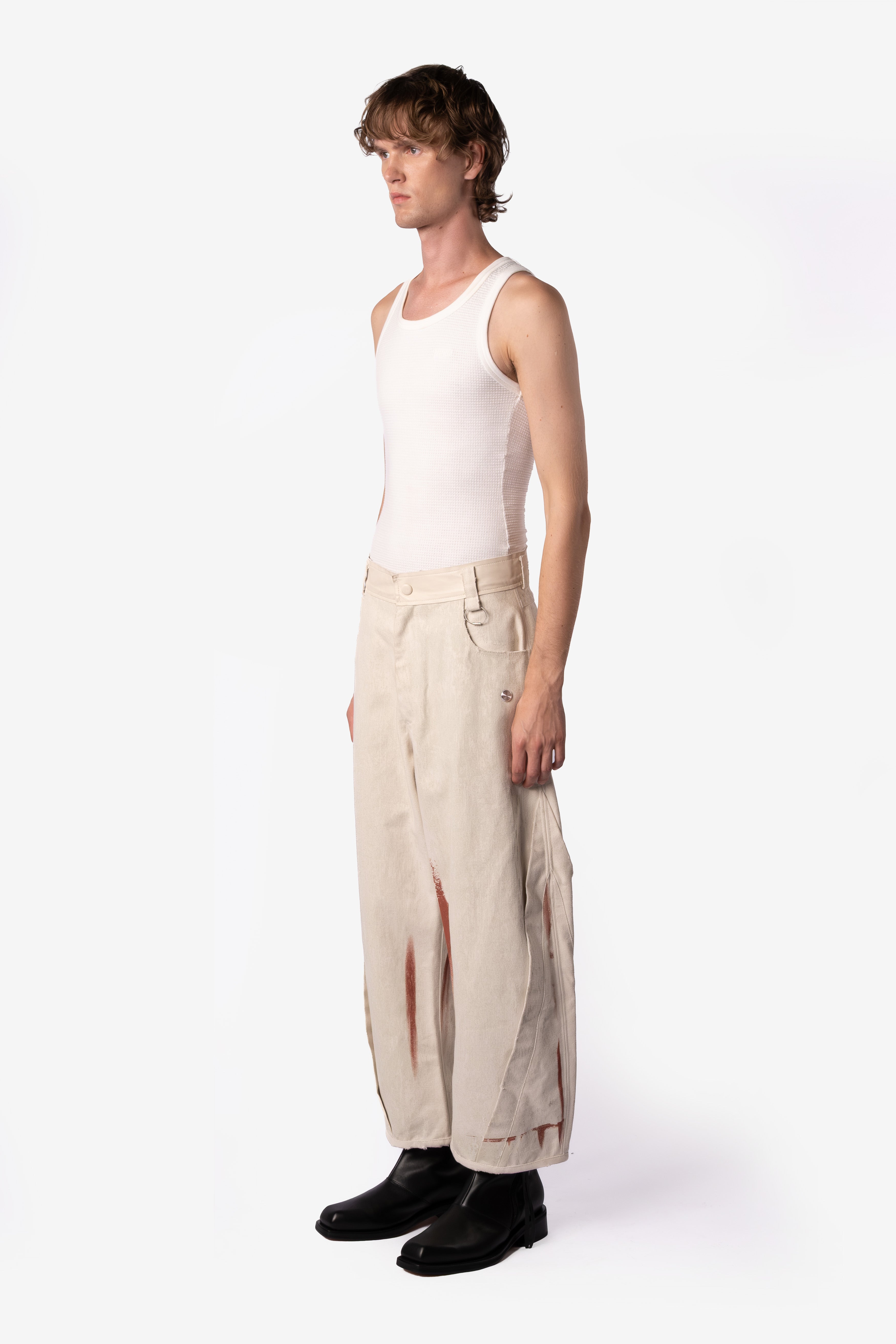TAISHOGOTO PANTS OFF WHITE – PACE ™