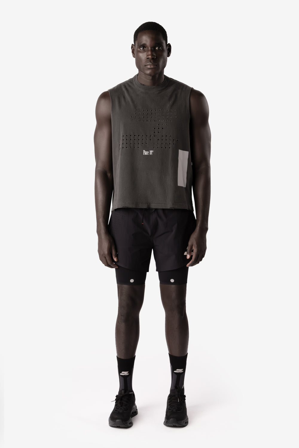 DT2 DRUMMER TANK STONE BLACK