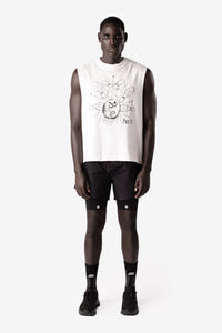 DT2 DRUMMER TANK STRIKE OFF WHITE